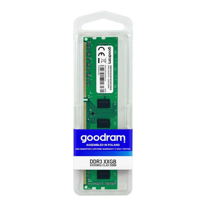Модуль памяти для компьютера DDR3 8GB 1600 MHz Goodram (GR1600D364L11/8G) изображение 3