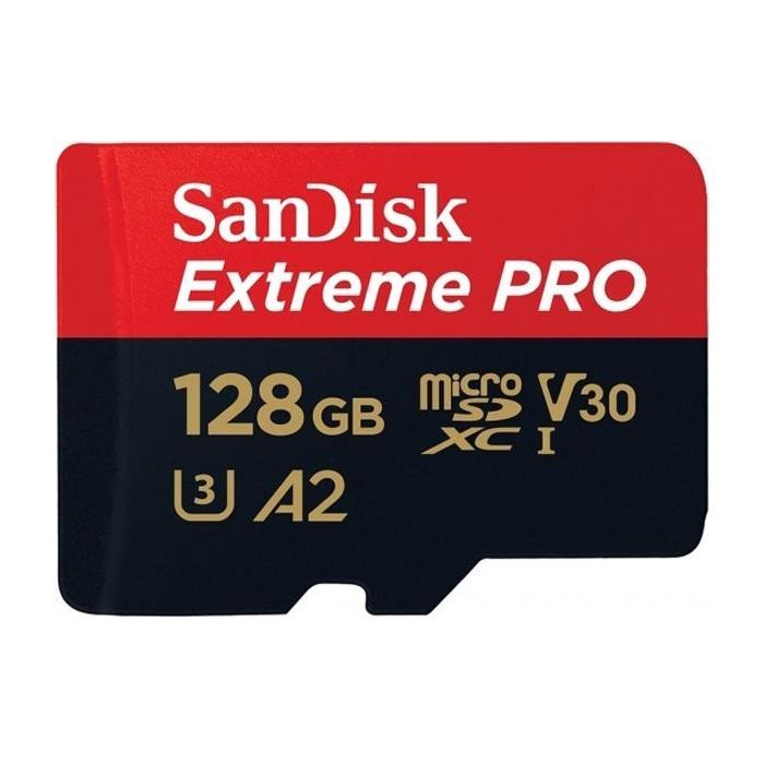 Карта памяти SanDisk 128GB microSDXC class 10 UHS-I U3 A2 Extreme Pro (SDSQXCY-128G-GN6MA) изображение 2