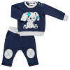 Набір дитячого одягу Breeze з зайцем (9513-68B-blue)