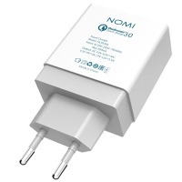Зарядний пристрій Nomi Quick charge 3.0 HC05301 3A white (327825) зображення 2