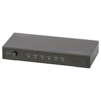 Сплиттер Digitus HDMI (INx1 - OUTx4), 4K, black (DS-47304)