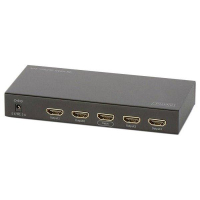 Сплиттер Digitus HDMI (INx1 - OUTx4), 4K, black (DS-47304) изображение 2