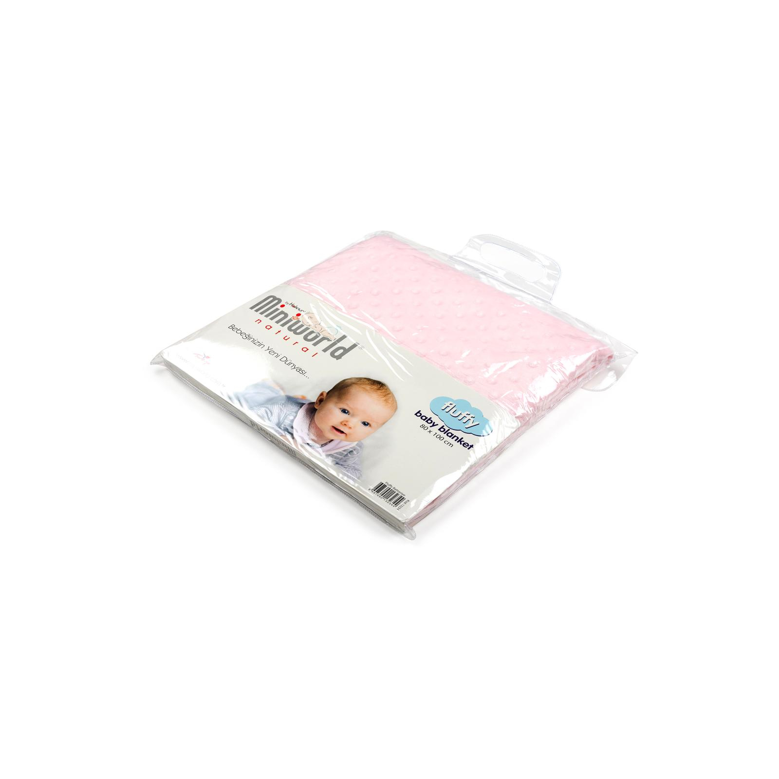 Дитяча ковдра Miniworld велюровий (13234-pink) зображення 3