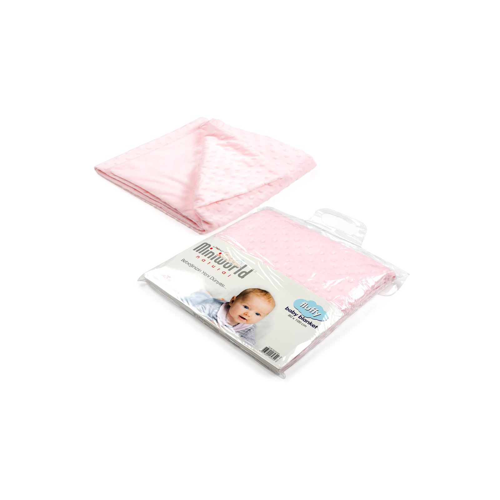 Детское одеяло Miniworld велюровый (13234-pink)