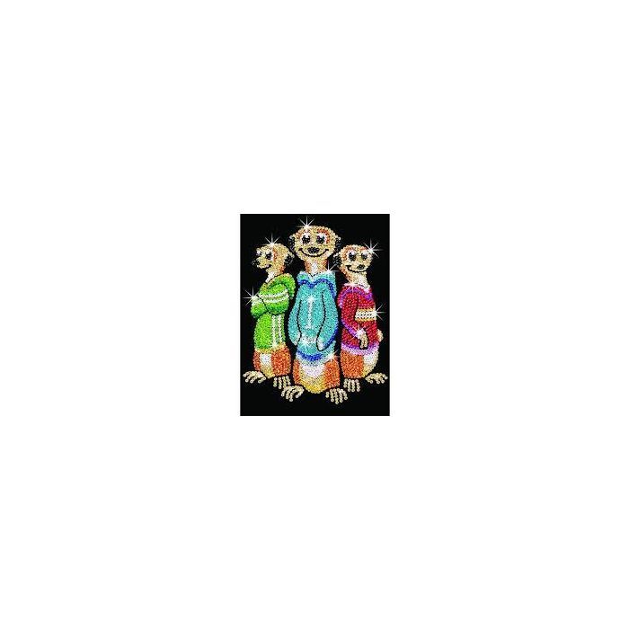 Набор для творчества Sequin Art RED Rascals Meerkats (SA1008)