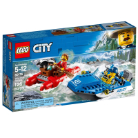 Конструктор LEGO City Погоня по горной реке 126 деталей (60176)