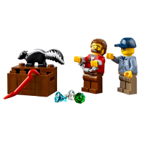 Конструктор LEGO City Погоня по горной реке 126 деталей (60176) изображение 5
