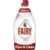 Средство для ручного мытья посуды Fairy Pure & Clean 450 мл (8001090837424)