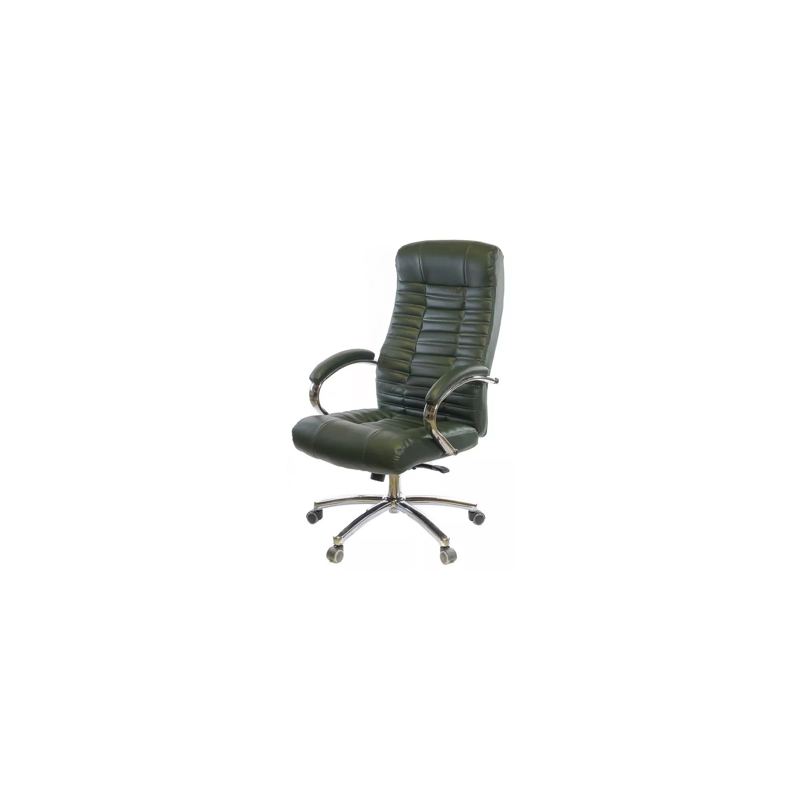 Офісне крісло Аклас Атлант CH ANF Темно-зеленое (13212)