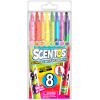 Карандаши цветные Scentos Набор ароматных восковых карандашей РАДУГА 8 цв (41102)
