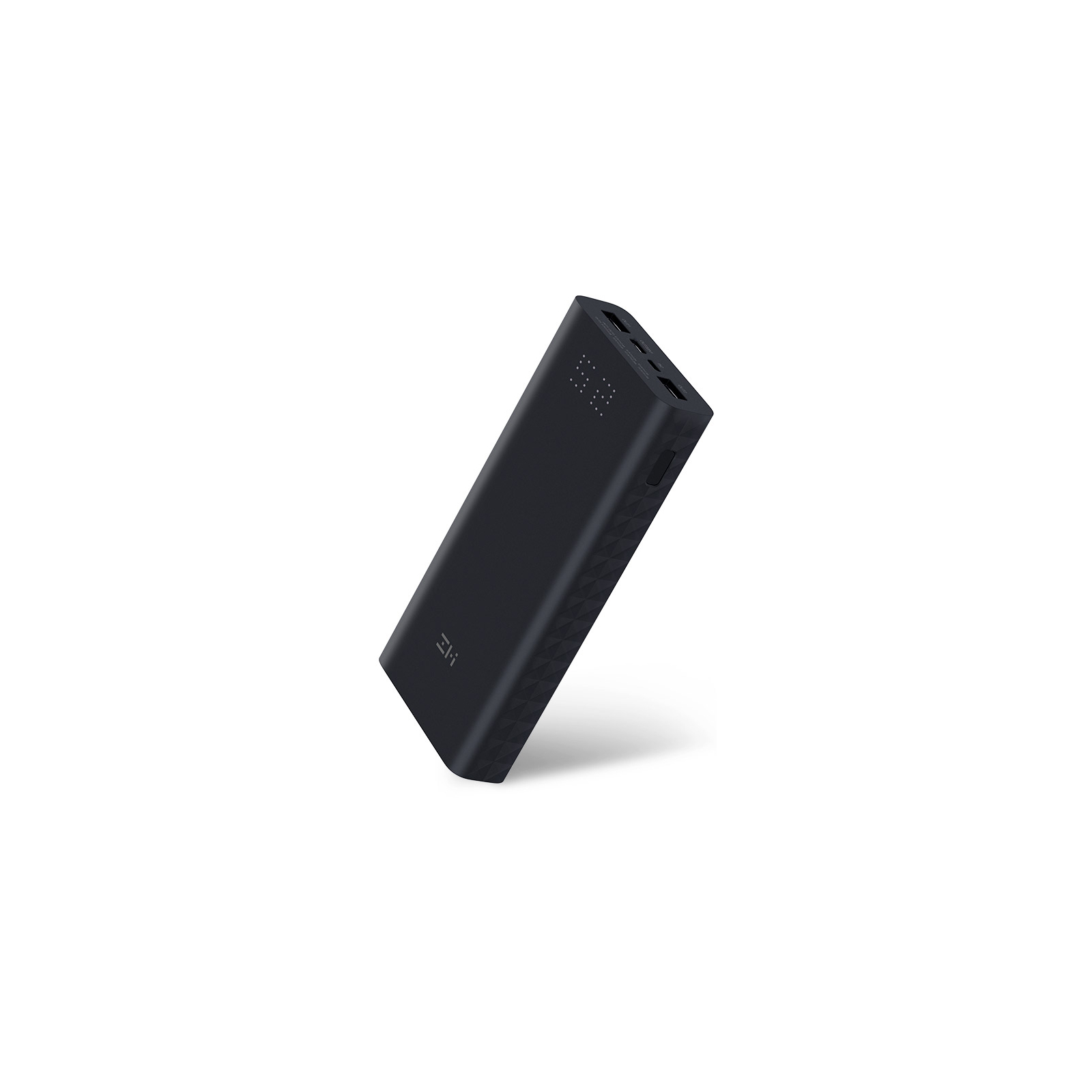 Батарея универсальная ZMI Aura 20000mAh Type-C 2*USB QC2.0/3.0 Black (QB822) изображение 4
