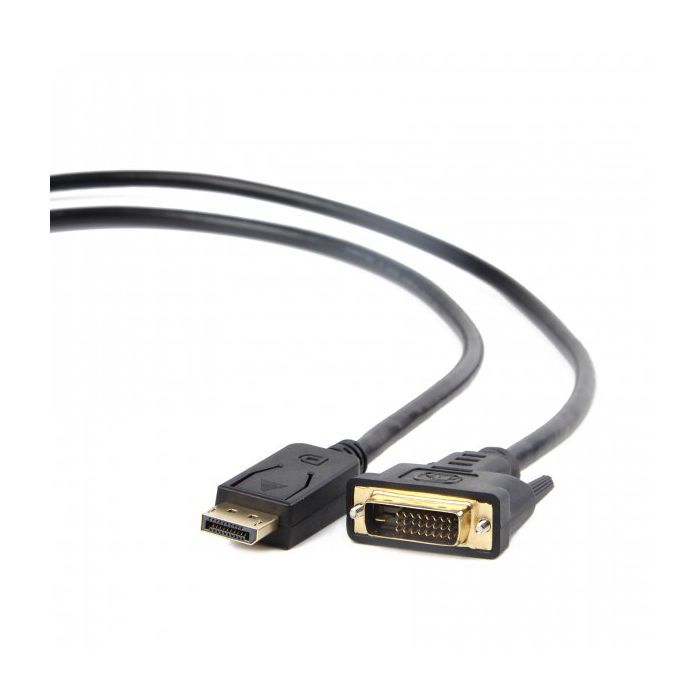 Кабель мультимедийный DisplayPort to DVI 3.0m Cablexpert (CC-DPM-DVIM-3M)