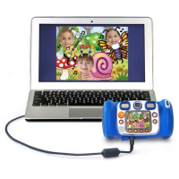 Интерактивная игрушка VTech Детская цифровая фотокамера Kidizoom Duo Blue (80-170803) изображение 6
