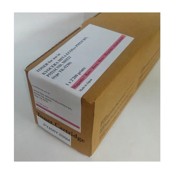 Тонер-картридж Tomoegawa KYOCERA TK-5230M Magenta + chip (PY450Y.035M)