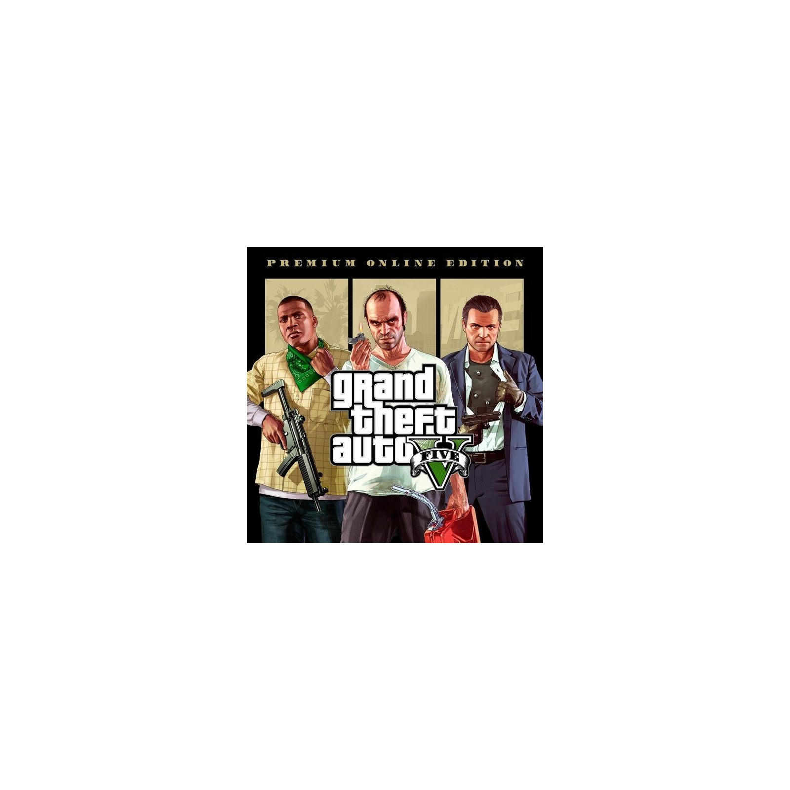 Игра Xbox Grand Theft Auto V Premium Online Edition [Blu-Ray диск] (5026555360005)