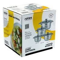 Набор посуды Rotex Lamezia 8 предметов (RC305-8L) изображение 2