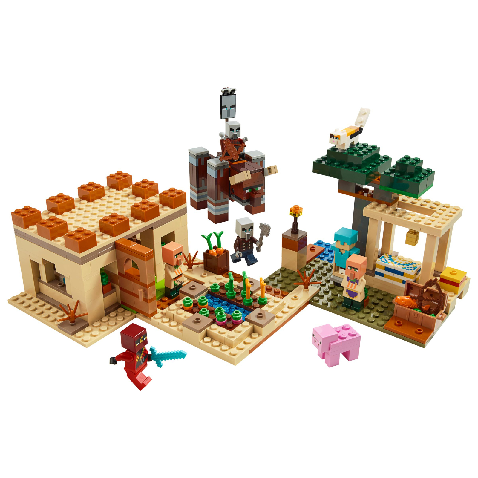 Конструктор LEGO Minecraft Патруль разбойников 562 детали (21160) изображение 2