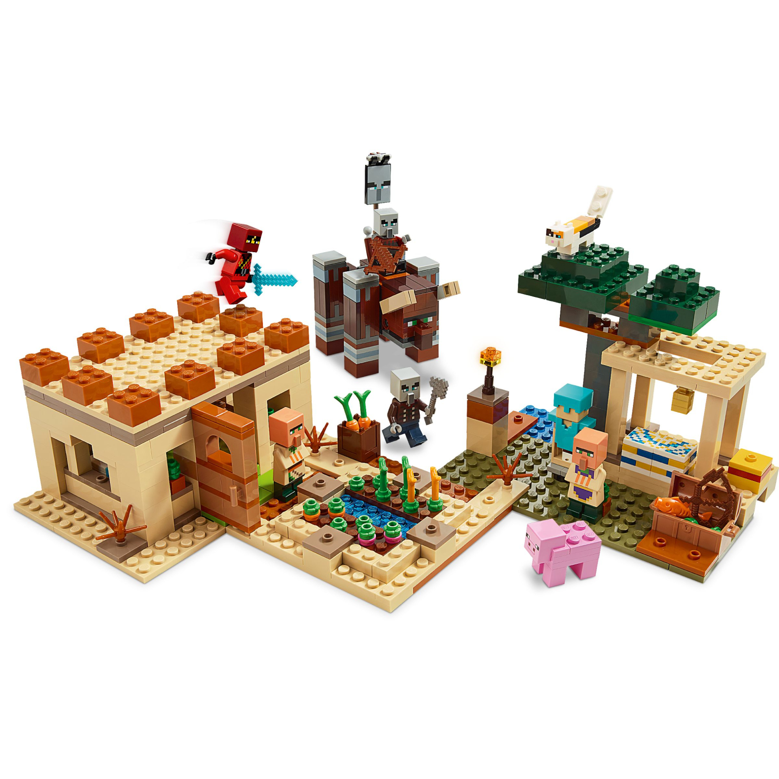 Конструктор LEGO Minecraft Патруль разбойников 562 детали (21160) изображение 3