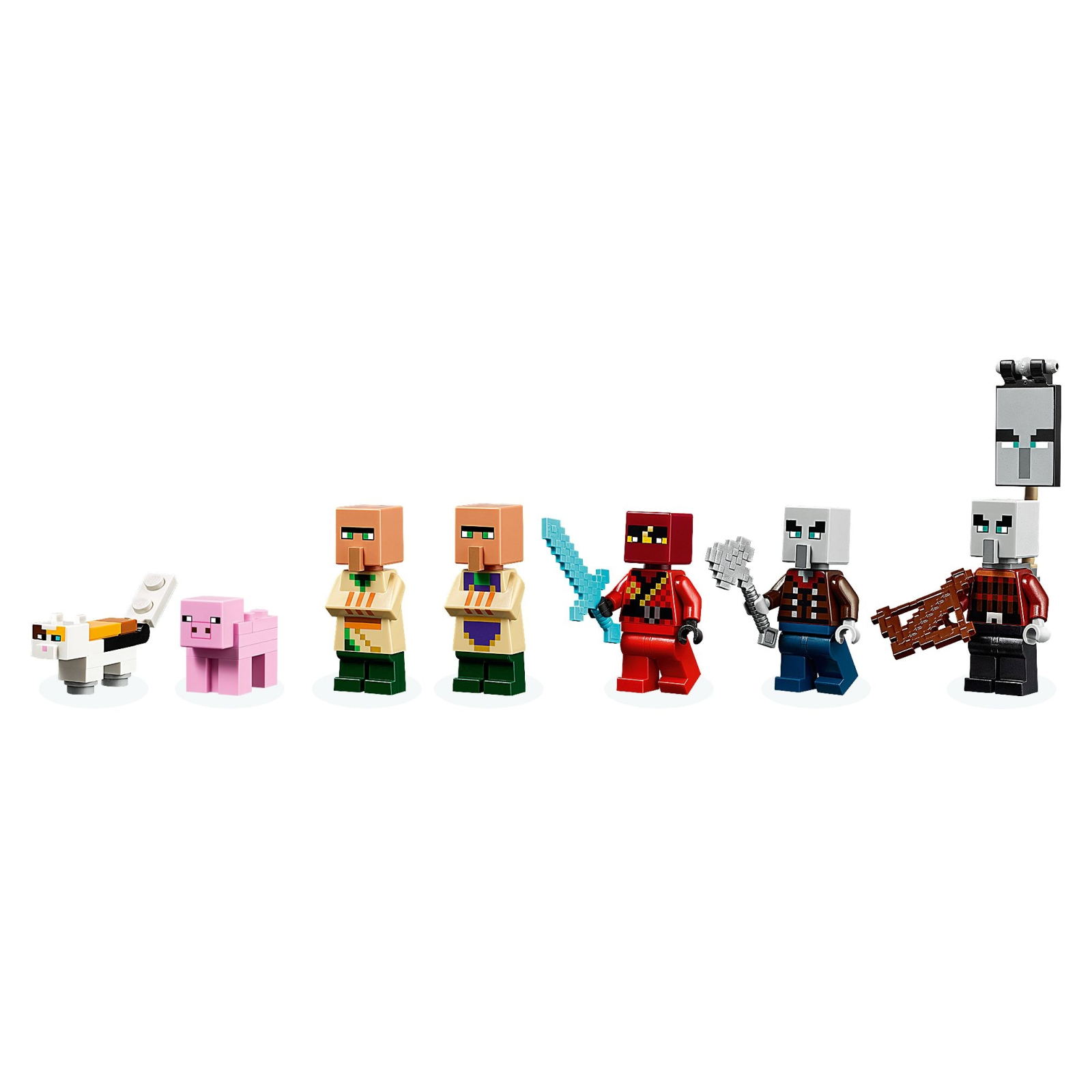 Конструктор LEGO Minecraft Патруль разбойников 562 детали (21160) изображение 5