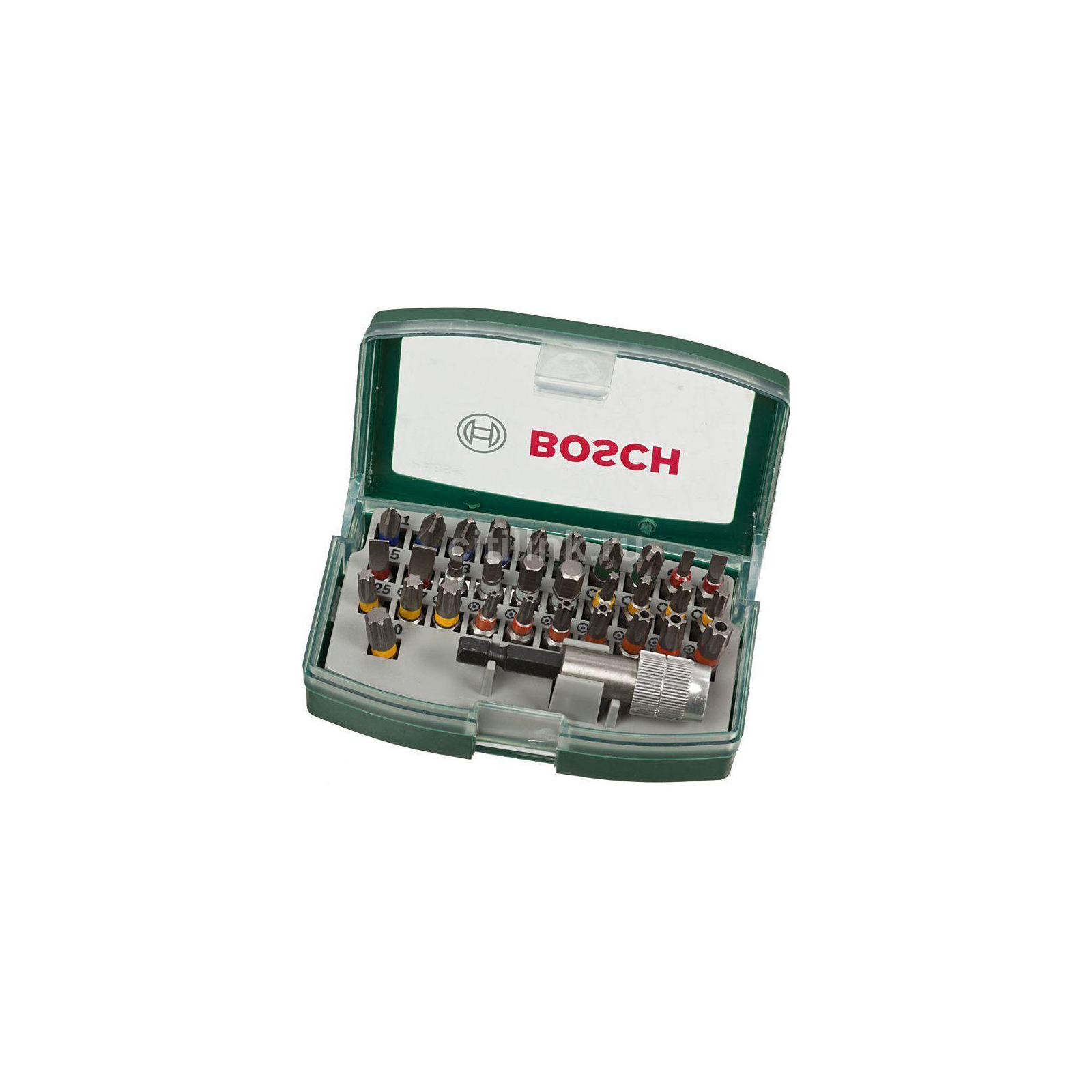 Набір біт Bosch 32 шт + магнітний тримач (2.607.017.063) зображення 2