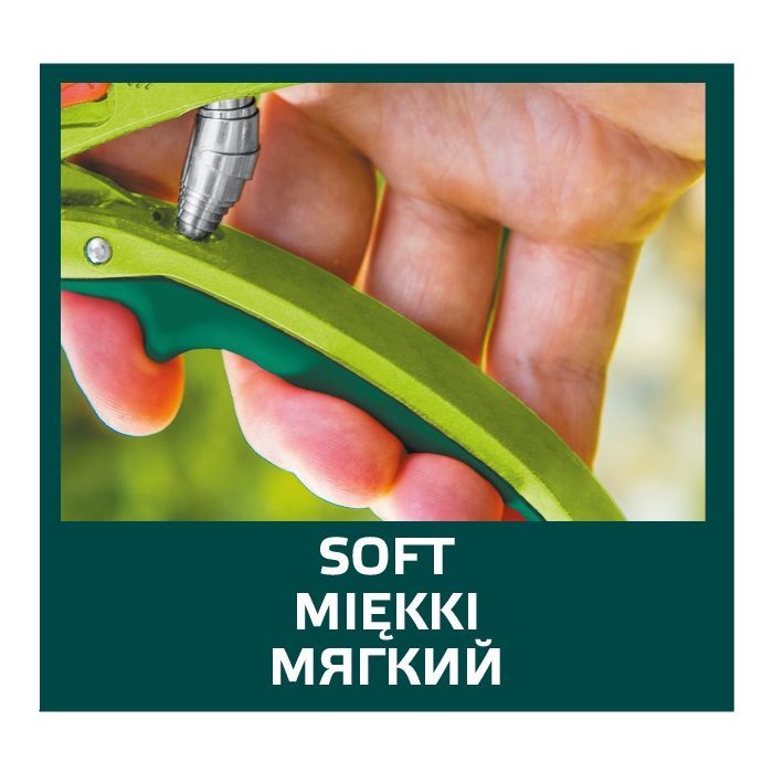 Секатор Verto с наковаленкой, регулировкой ширины (15G203) изображение 2
