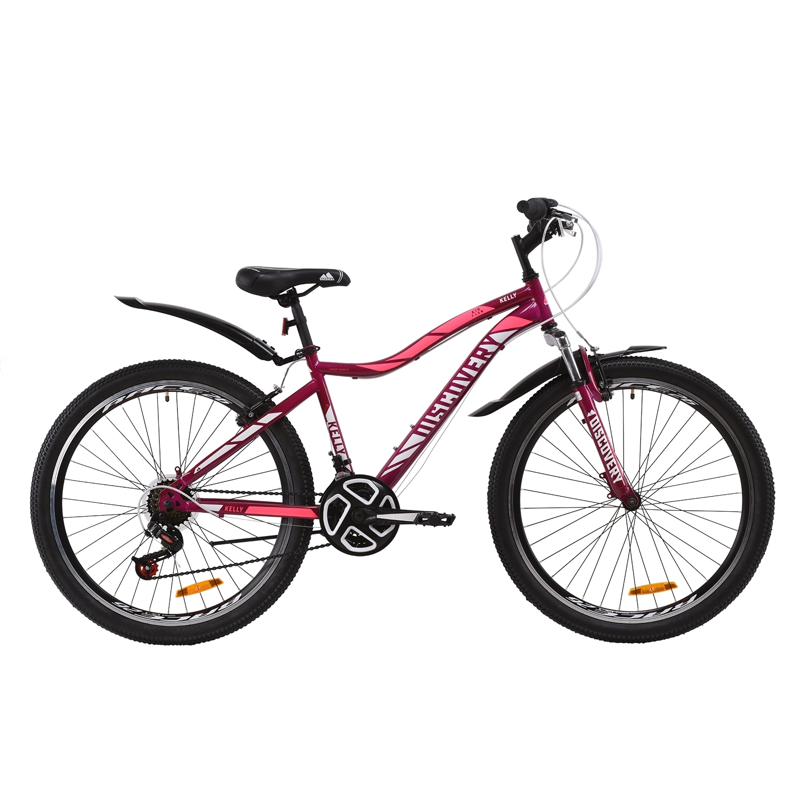 Велосипед Discovery 26" KELLY AM Vbr рама-13,5" St 2020 фиолетово-розовый (OPS-DIS-26-249)