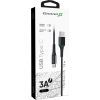 Дата кабель USB 2.0 AM to USB-C 1.2m Black Grand-X (FC-12B) зображення 4