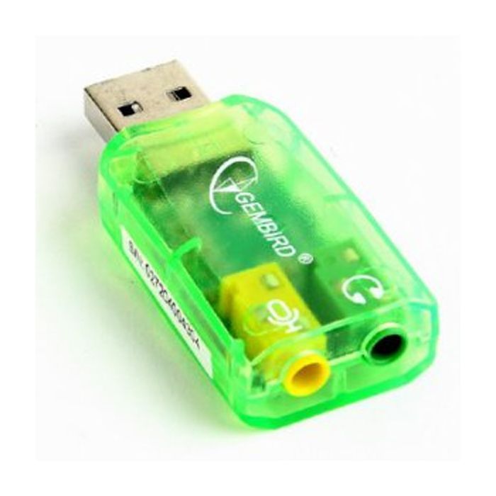 Переходник USB2.0-Audio Gembird (SC-USB-01)