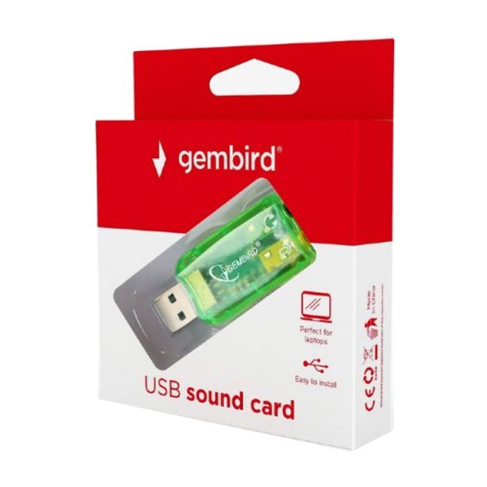 Переходник USB2.0-Audio Gembird (SC-USB-01) изображение 3