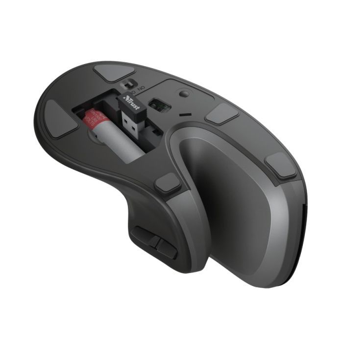 Мышка Trust Verro Ergonomic Wireless Black (23507) изображение 6