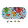 Игрушка для ванной Janod Пазл Карта мира (J04719) изображение 2