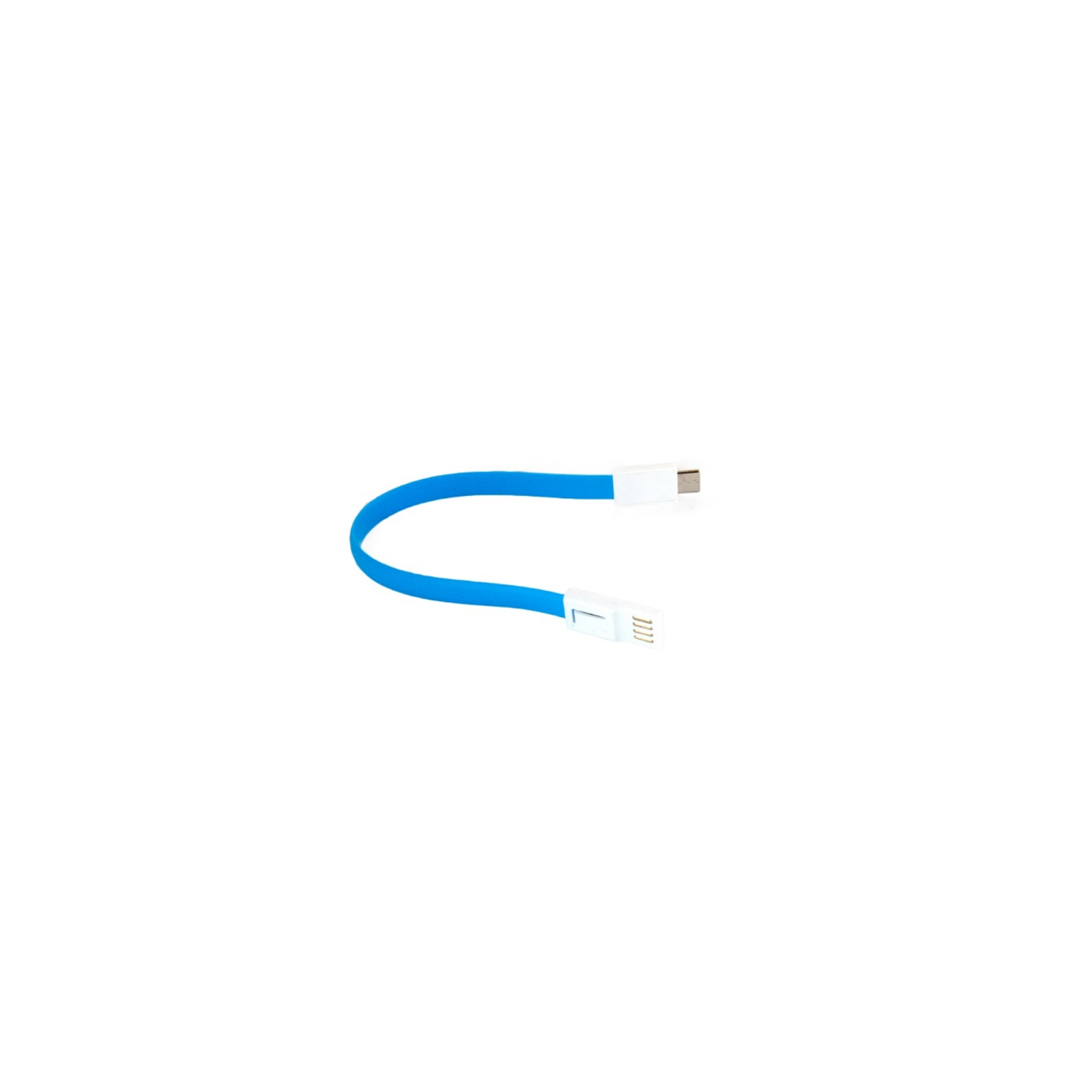Дата кабель USB 2.0 AM to Type-C 0.18m blue Extradigital (KBU1787) зображення 3