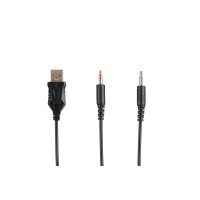 Навушники 2E Gaming HG320 LED Black (2E-HG320B) зображення 6