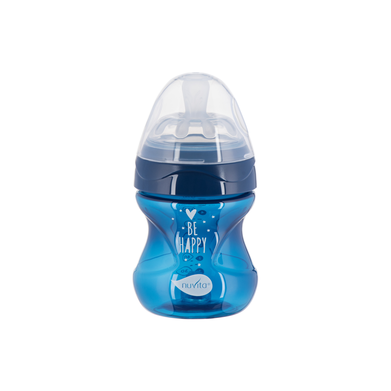 Пляшечка для годування Nuvita Mimic Cool 150мл пурпурна (NV6012PURPLE)