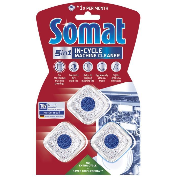 Очищувач для посудомийних машин Somat Machine Cleaner 60 г (9000100999786)