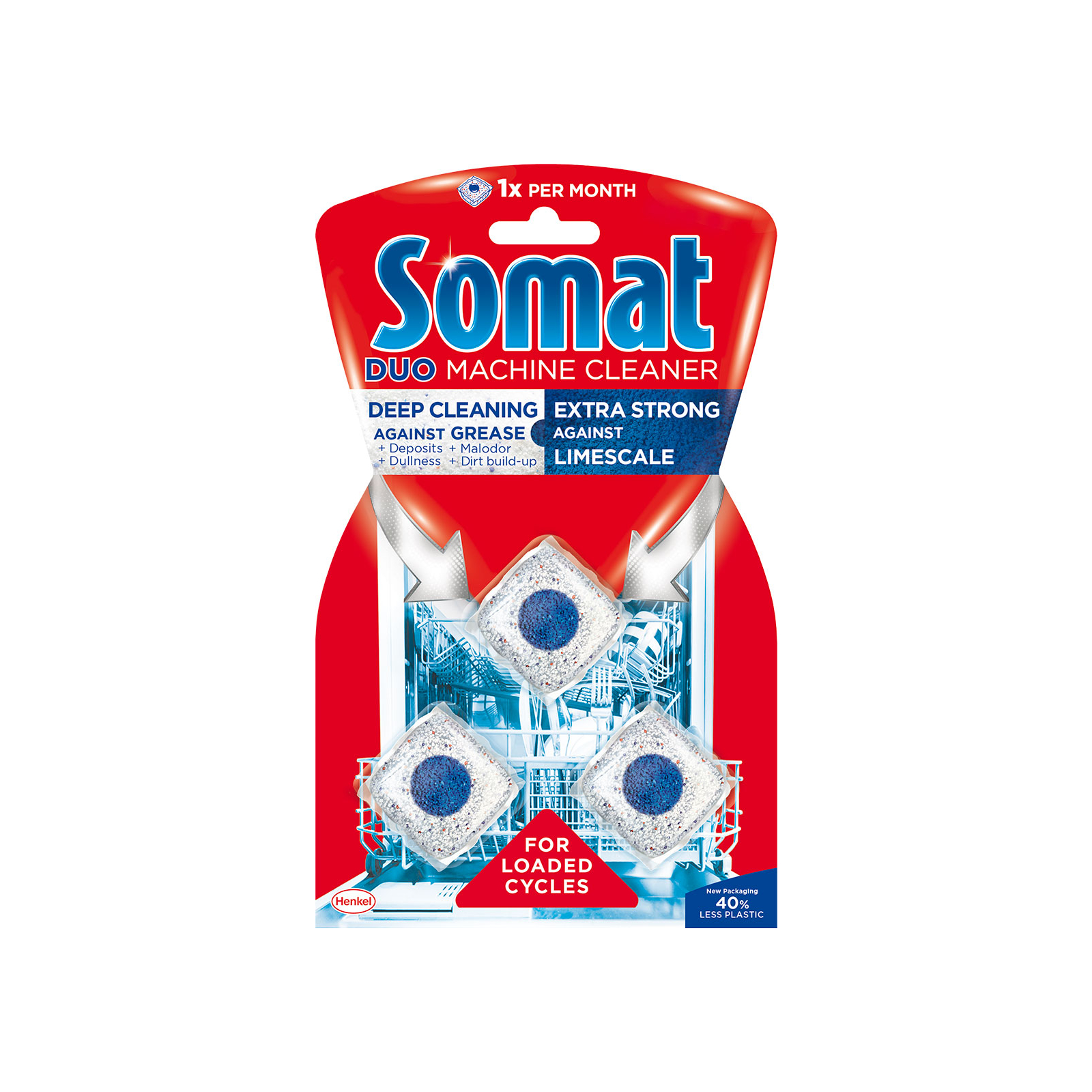Очиститель для посудомоечных машин Somat Machine Cleaner 60 г (9000100999786)