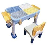 Photos - Kids Furniture Microlab Toys Дитячий стіл  Конструктор Ігровий Центр + 1 стілець  G (GT-15)