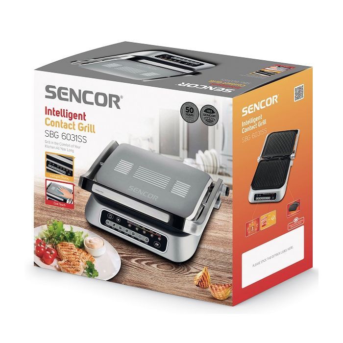 Электрогриль Sencor SBG 6031 SS (SBG6031SS) изображение 9