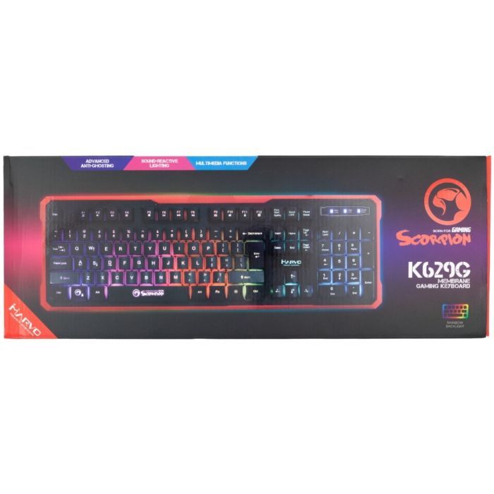 Клавиатура Marvo K629G Multi-LED USB (K629G) изображение 4