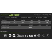 Блок живлення High Power 1200W (AGD-1200F) зображення 5