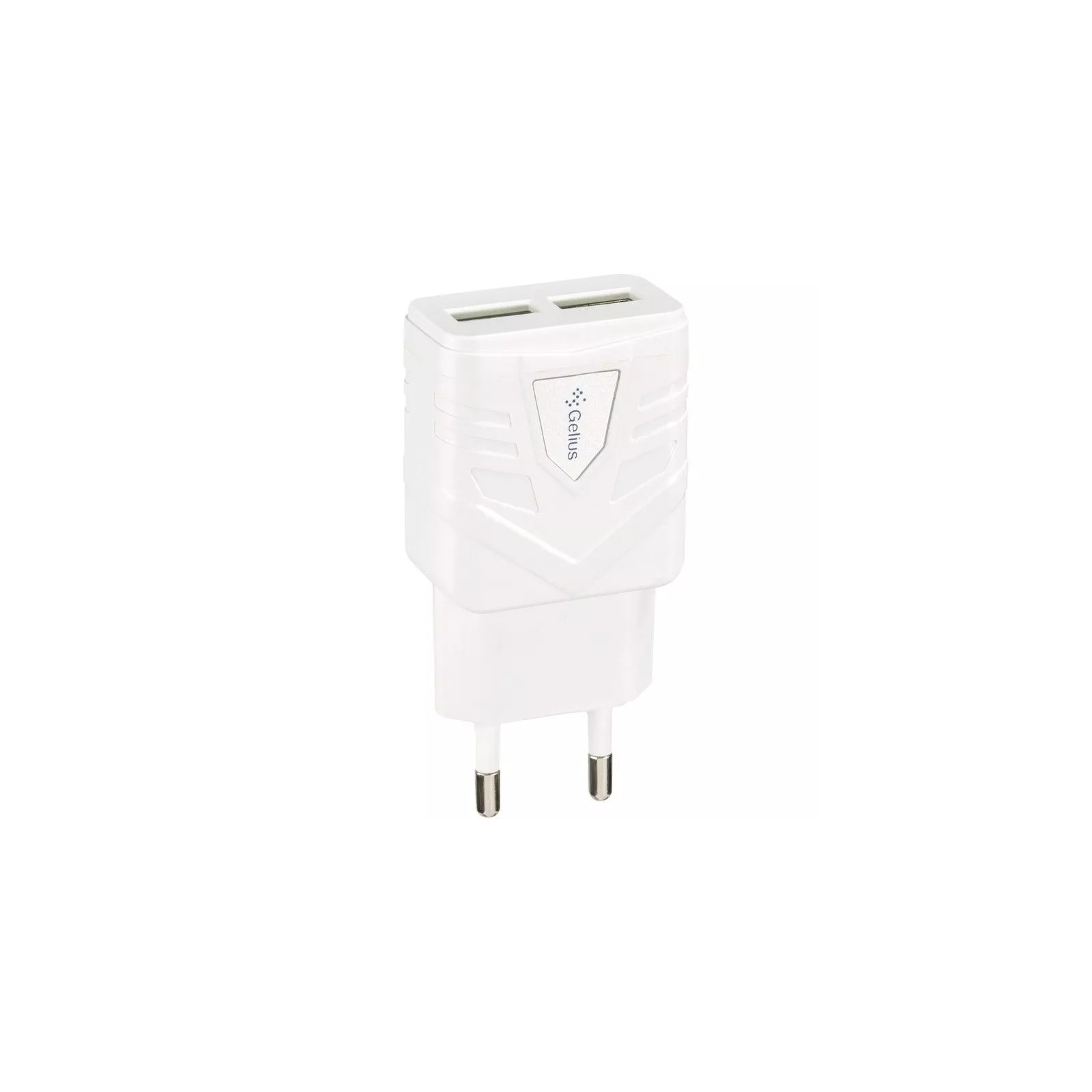 Зарядний пристрій Gelius Ultra Optimus GU-HC03 2USB 1A White (00000076360)