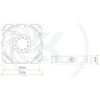 Кулер для корпуса Ekwb EK-Vardar F3-120 (3831109867532) изображение 5