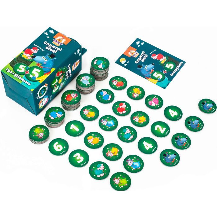 Настольная игра Vladi Toys Шустрые овцы. Хватай 10-ку! (укр.) (VT8033-03) изображение 2