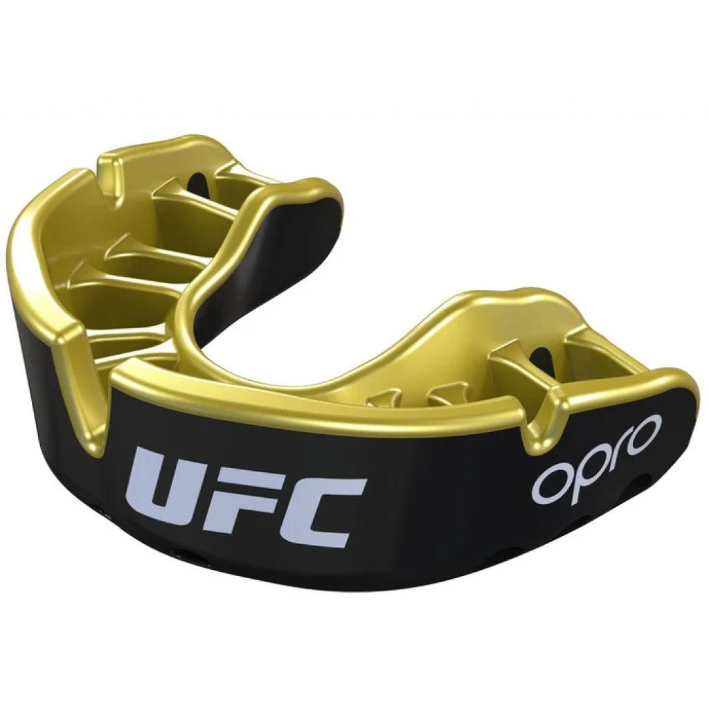 Капа Opro Gold UFC Hologram Black Metal/Gold (UFC_Gold_Black)