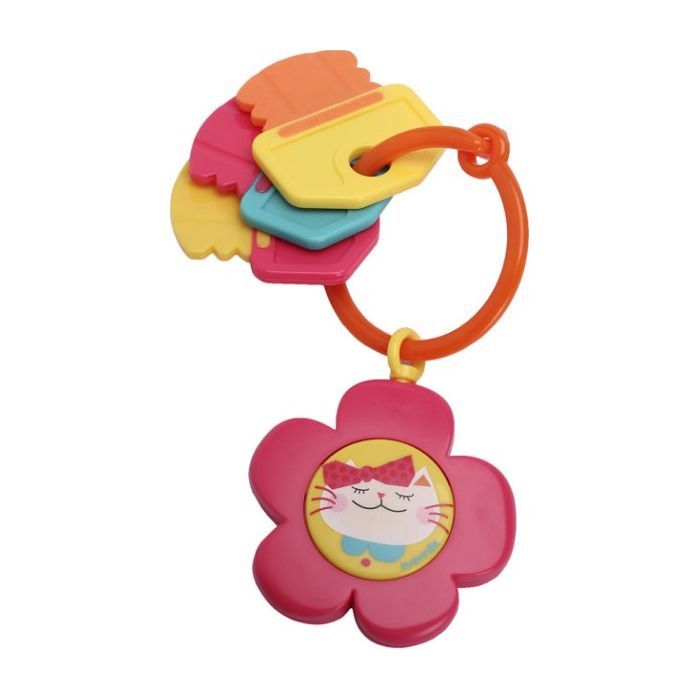 Прорезыватель Suavinex музыкальный розовый (400187/6)