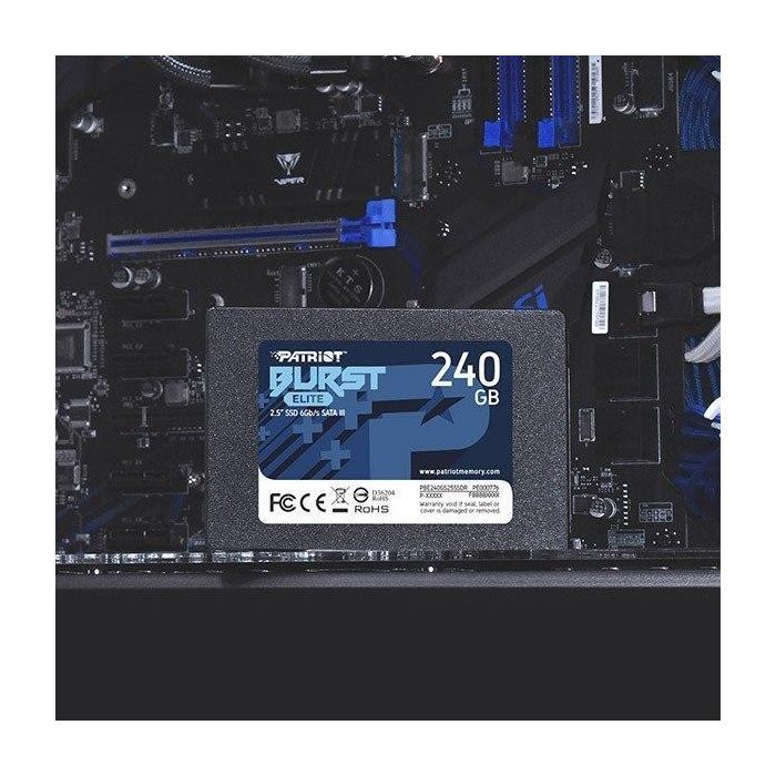 Накопичувач SSD 2.5" 120GB Burst Elite Patriot (PBE120GS25SSDR) зображення 5