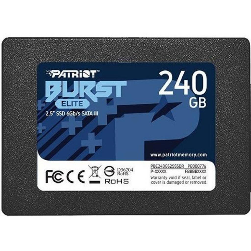 Накопитель SSD 2.5" 960GB Burst Elite Patriot (PBE960GS25SSDR)