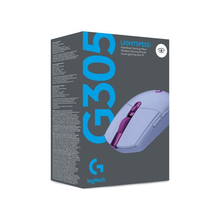 Мышка Logitech G305 Lightspeed Lilac (910-006022) изображение 10
