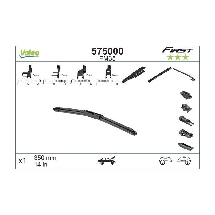 Щетка стеклоочистителя Valeo 575000