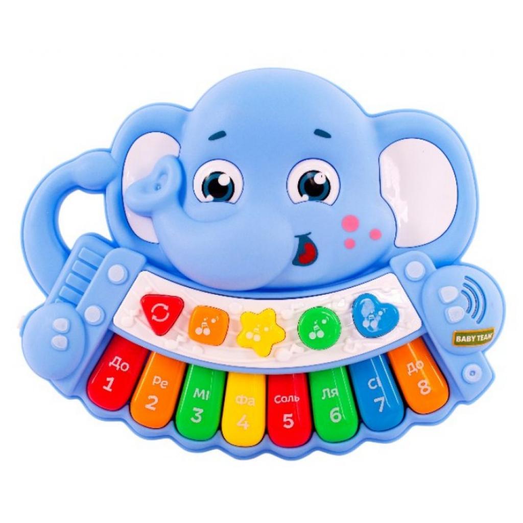 Розвиваюча іграшка Baby Team Піаніно музичний Слоник (8630) зображення 2